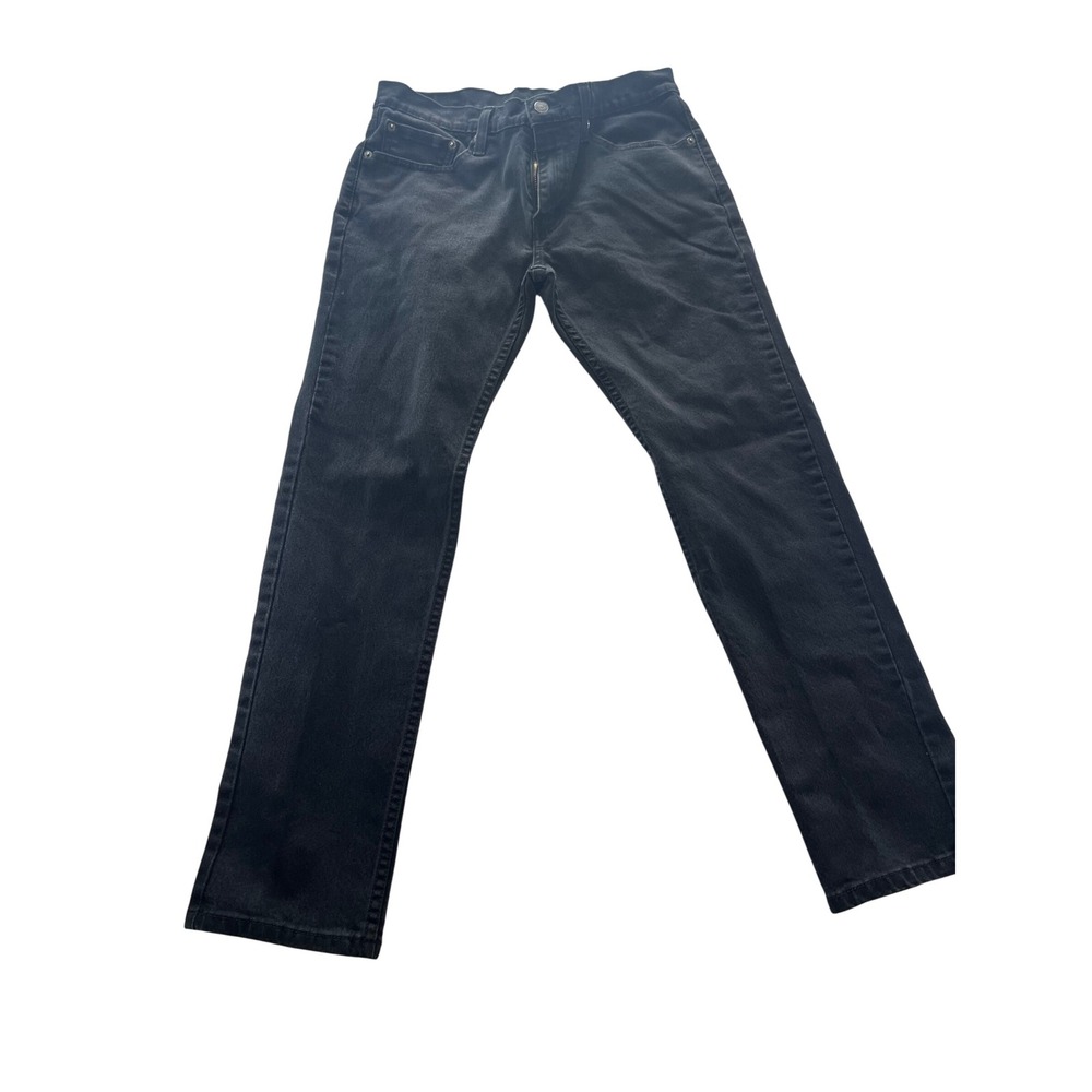 Levi's 501 Womens Black Denim Straight Leg Jeans Size 28 x 32